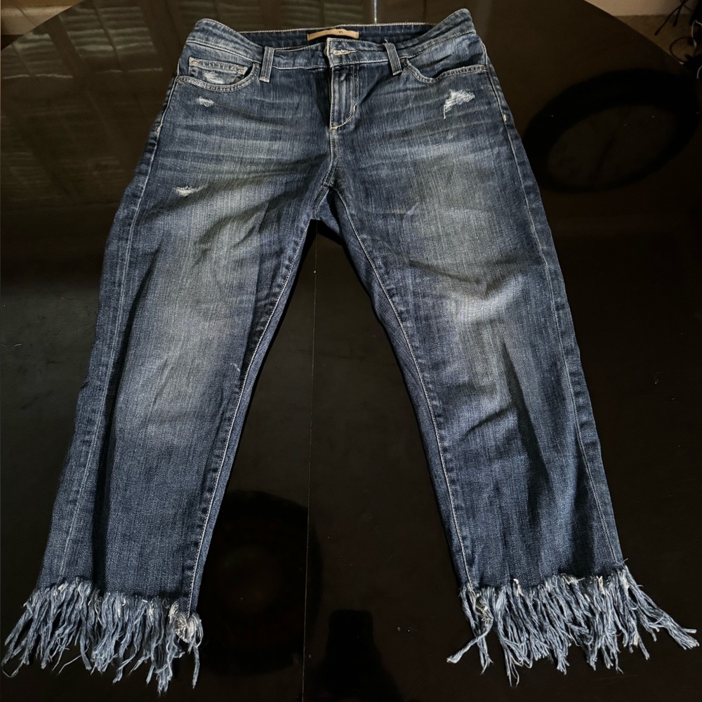 Joe’s Jeans Ex-Lover Crop Raw Hem Women 27